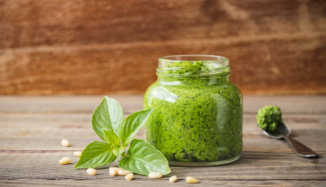 Pesto fatto in casa