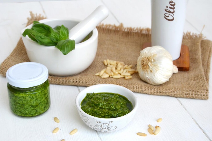 Ingredienti del pesto
